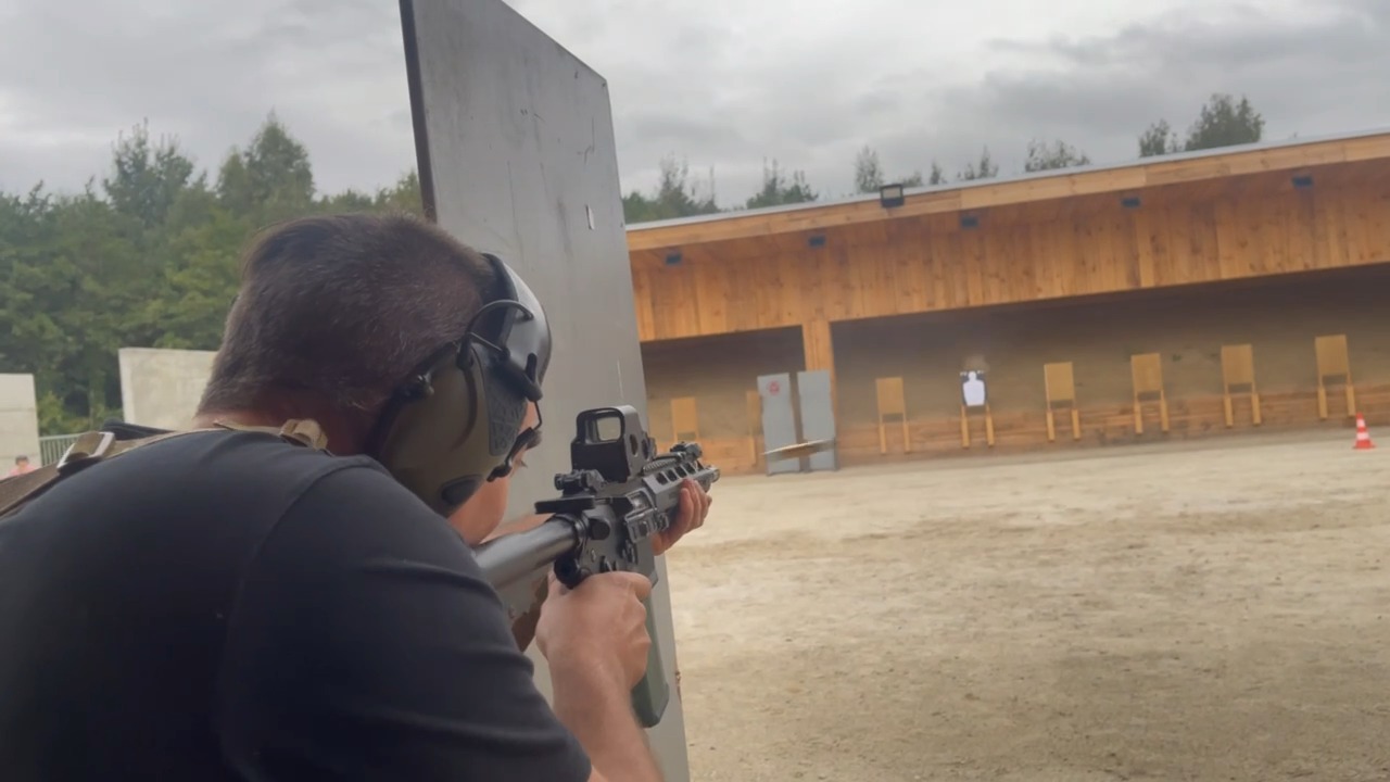 Advanced firearms handling training